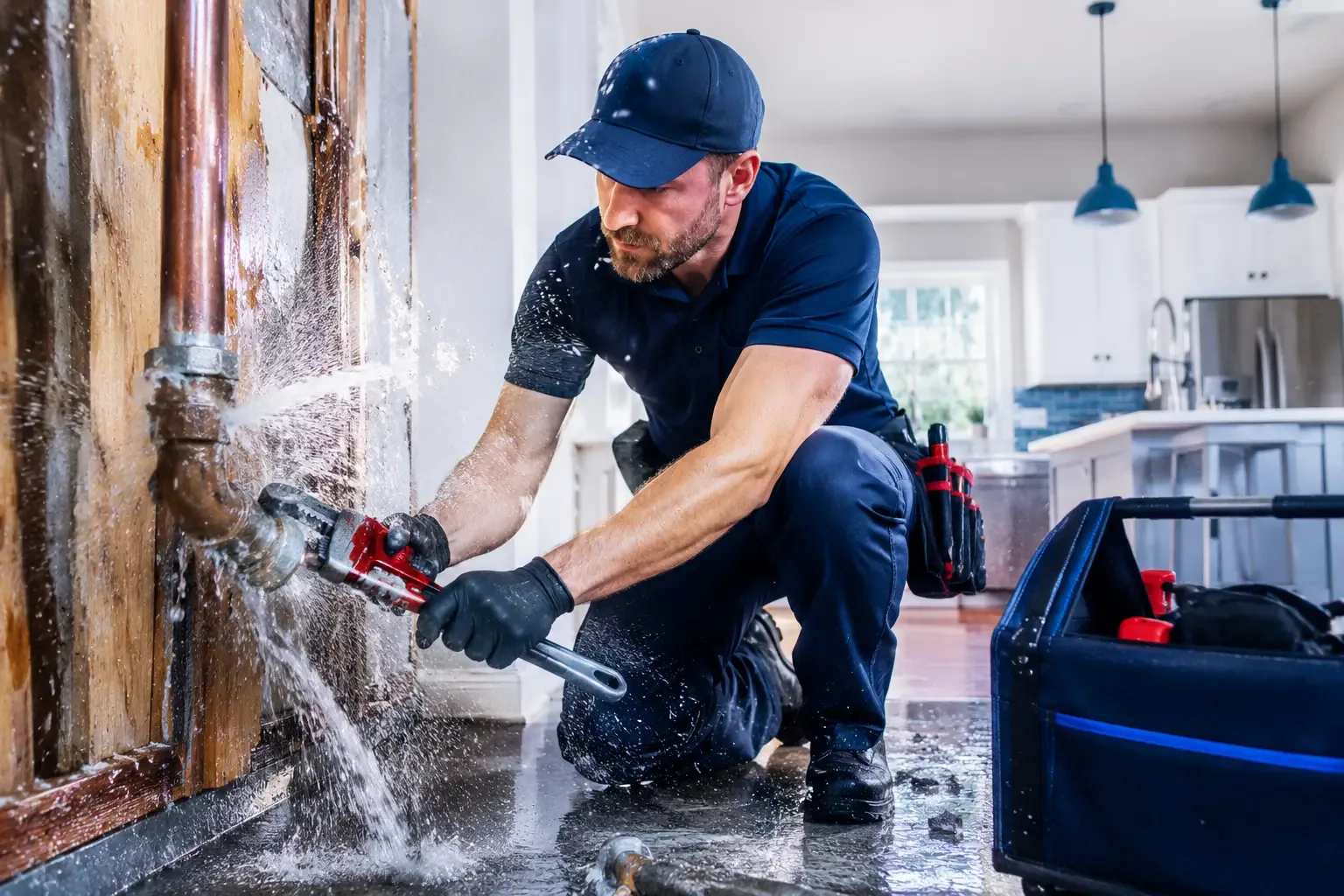 Local emergency pipe repair professionals in Grand Junction, MI